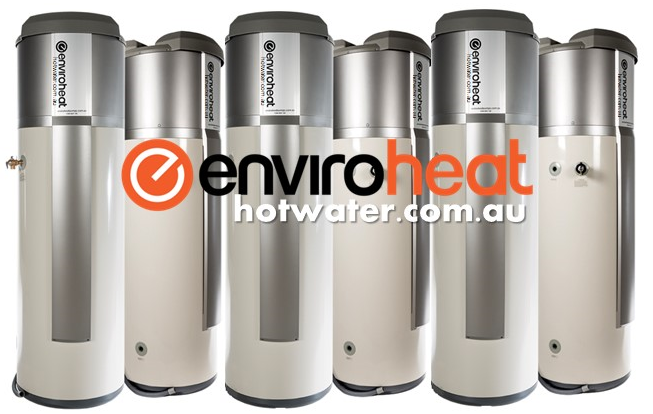 Enviroheat hot water system information and brochures, Enviroheat het pump