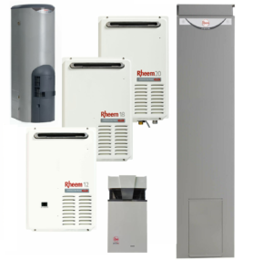 Rheem gas hot water heaters Brisbane, Sydney, Newcastle, Gold Coast, Sunshine Coast